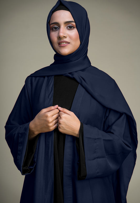 Kimono Abaya - Navy Blue