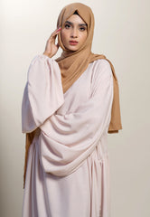 Drape Abaya - Light Beige