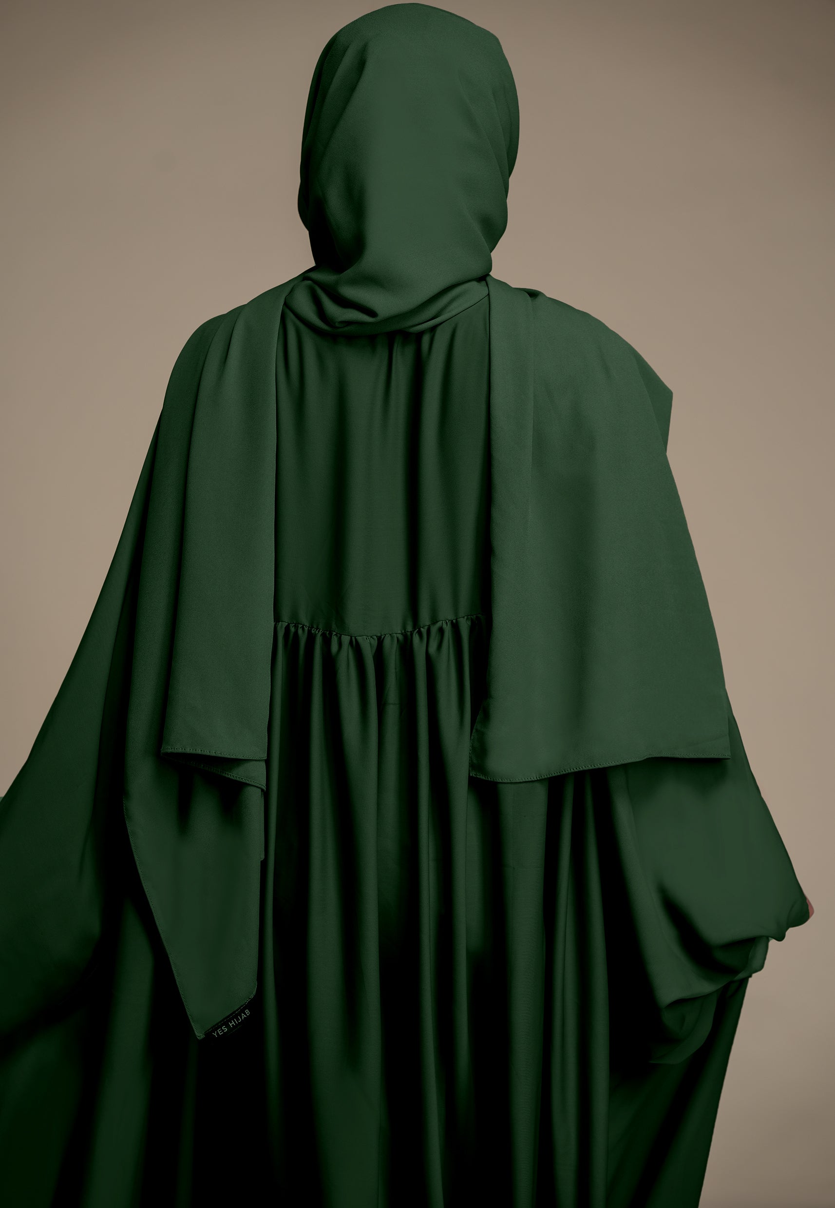 Fantasy Abaya - Dark Green