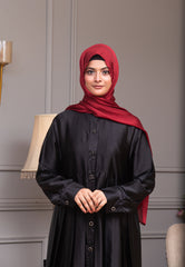 Ruwaida Luxe Abaya - Black