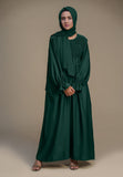 Cinderella Abaya - Dark Green