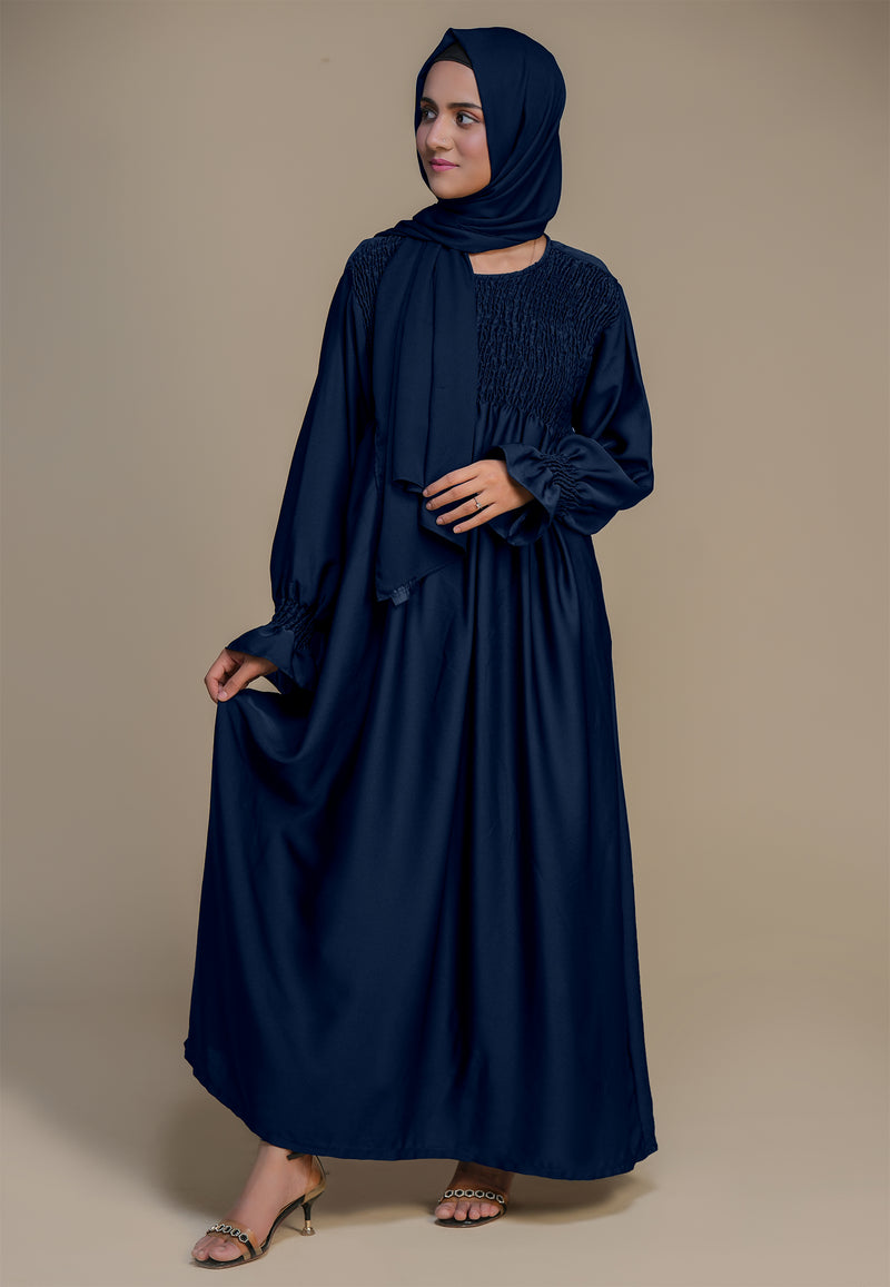 Cinderella Abaya - Navy Blue