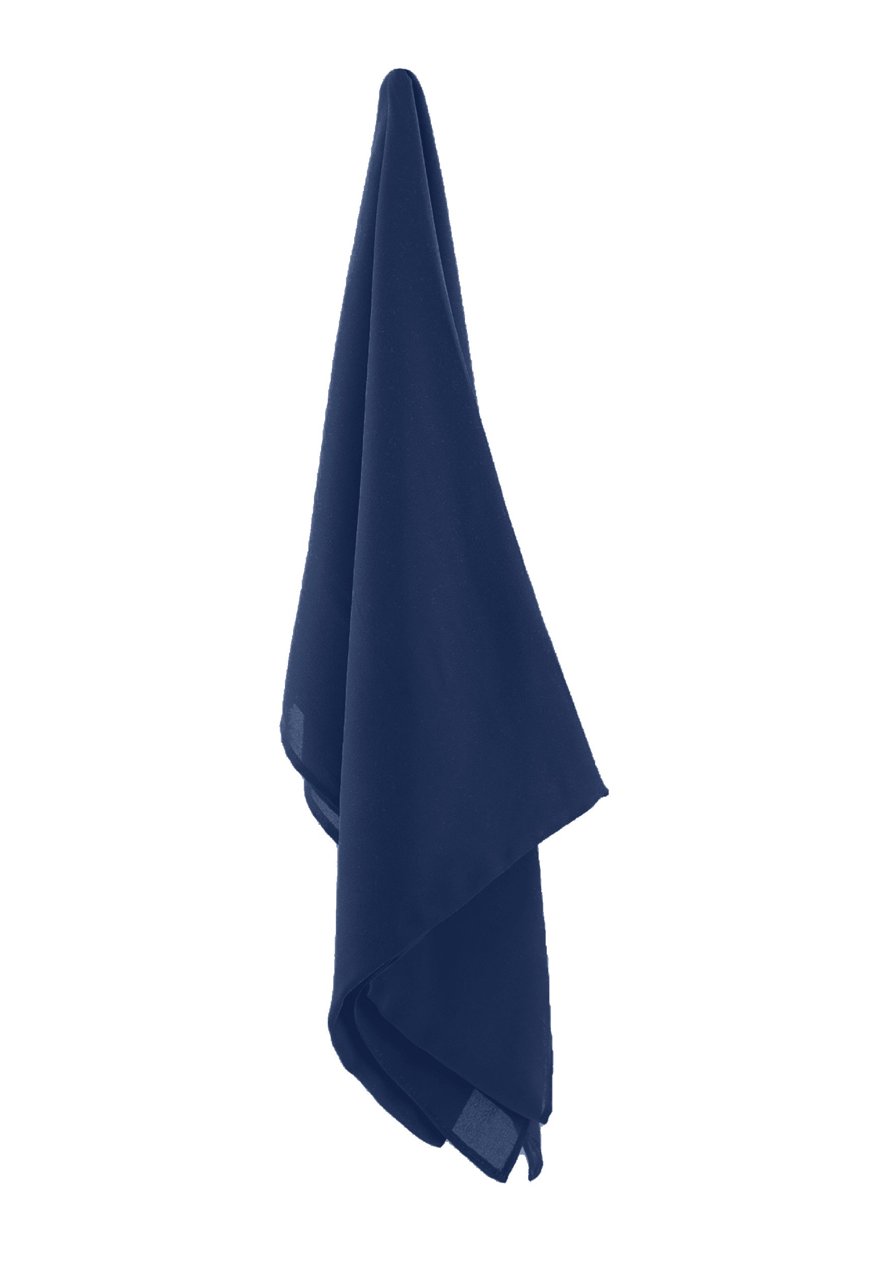 Premium Georgette Hijab - Cobalt Blue