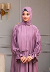 Noor Essence Abaya - Lilac