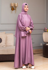 Noor Essence Abaya - Lilac