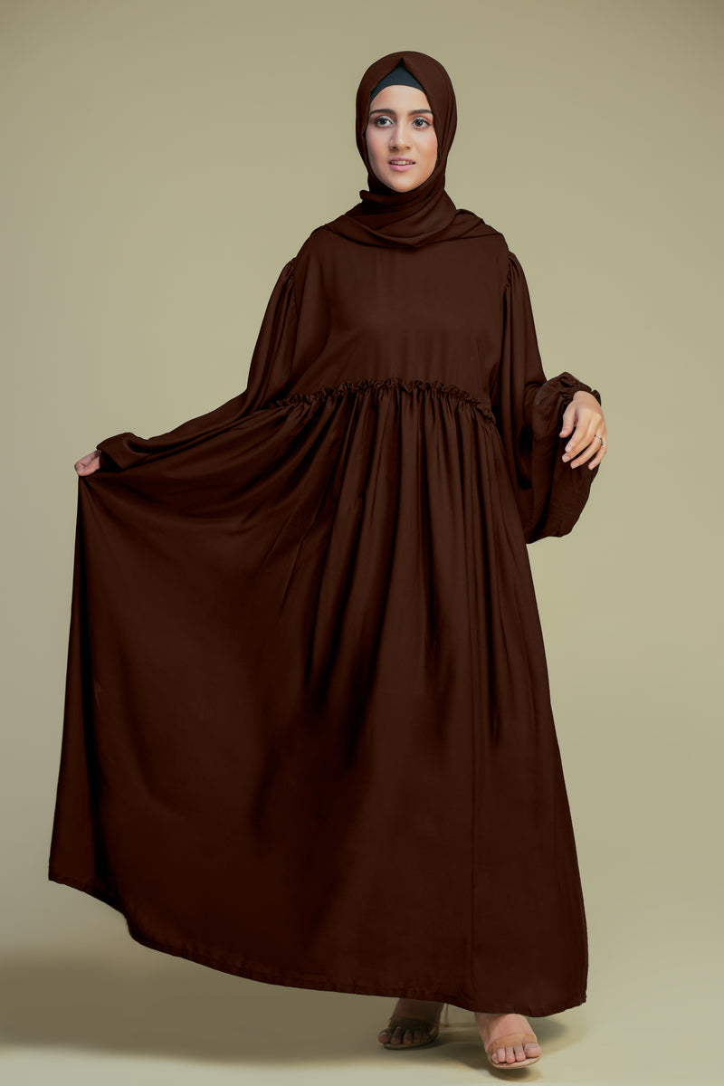 Princess Abaya - Chocolate