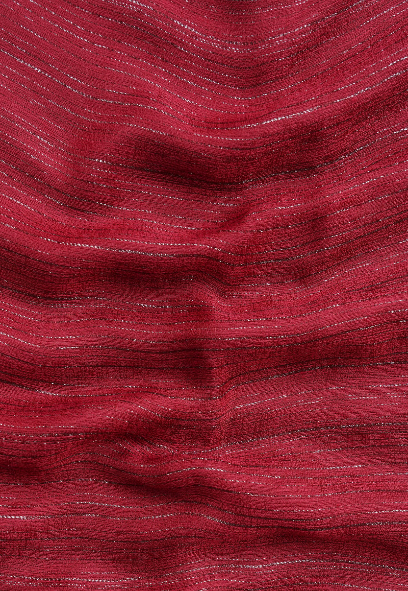 Zari Lawn Hijab - Maroon