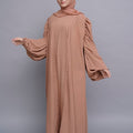 Caramel Grace Kimono Abaya