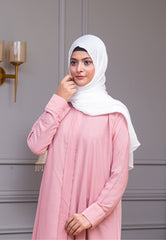 Splendor Abaya - Baby Pink