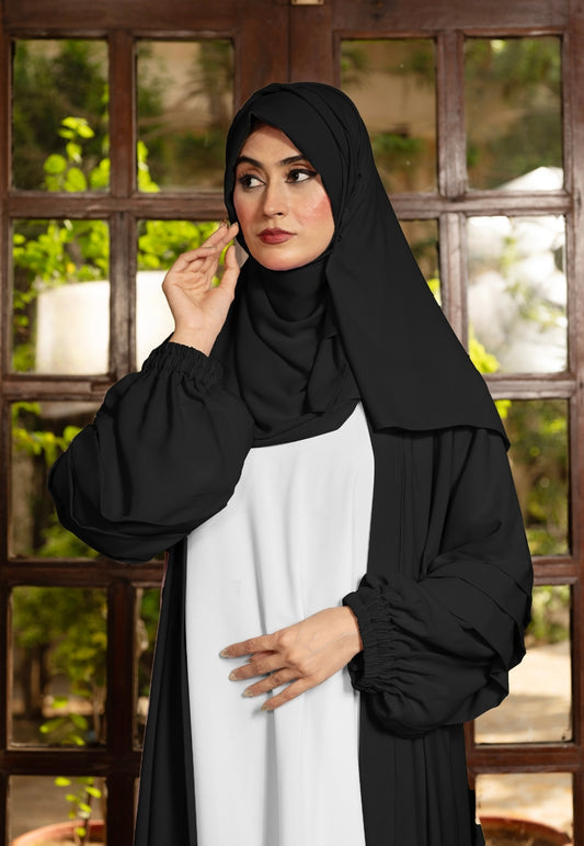 Kimono Abaya - Black