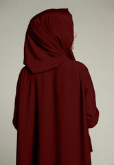 Splendor Abaya - Maroon