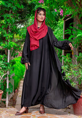 Dark Blossom - Kimono Abaya