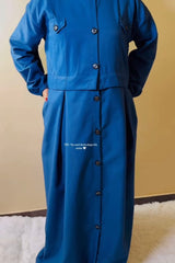 Indigo Twill Denim Abaya