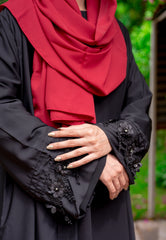 Dark Blossom - Kimono Abaya