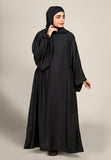 Drape Abaya - Black