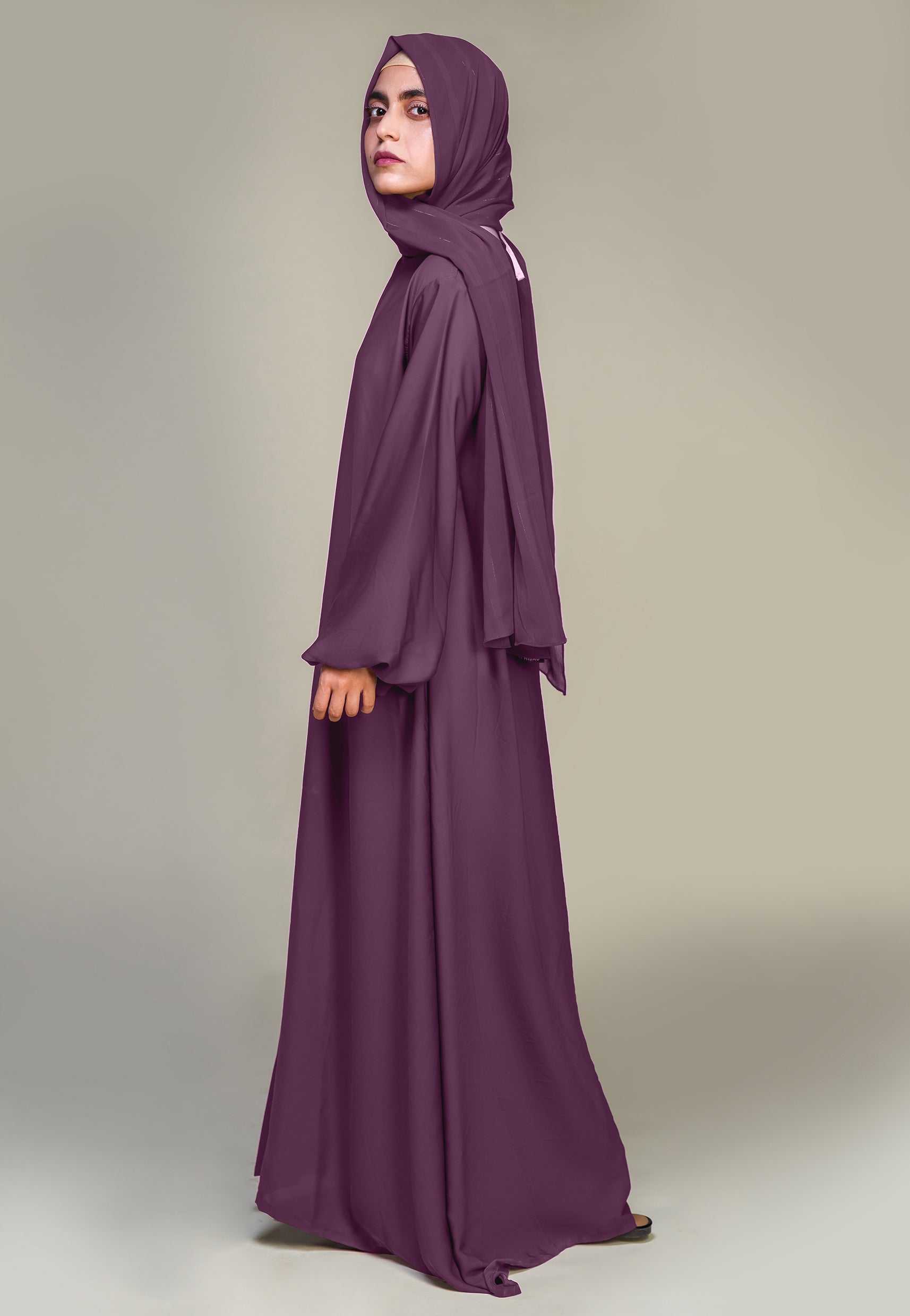 Blazing Abaya - Purple