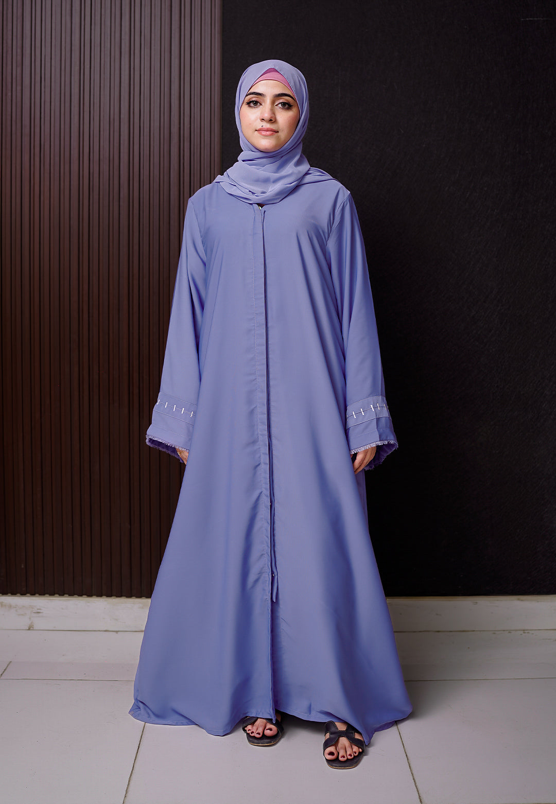 Azure Mist Abaya