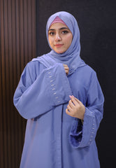 Azure Mist Abaya