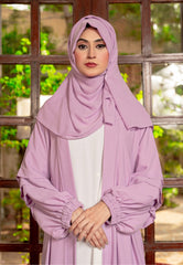 Kimono Abaya - Lilac