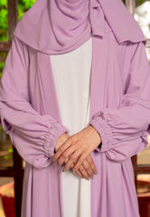 Kimono Abaya - Lilac