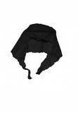 Lace Hijab Cap - Black
