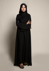 Abaya Inner Dress - Black