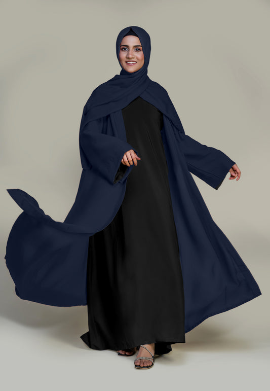 Kimono Abaya - Navy Blue