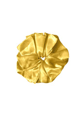 Silk Scrunchie - Yellow