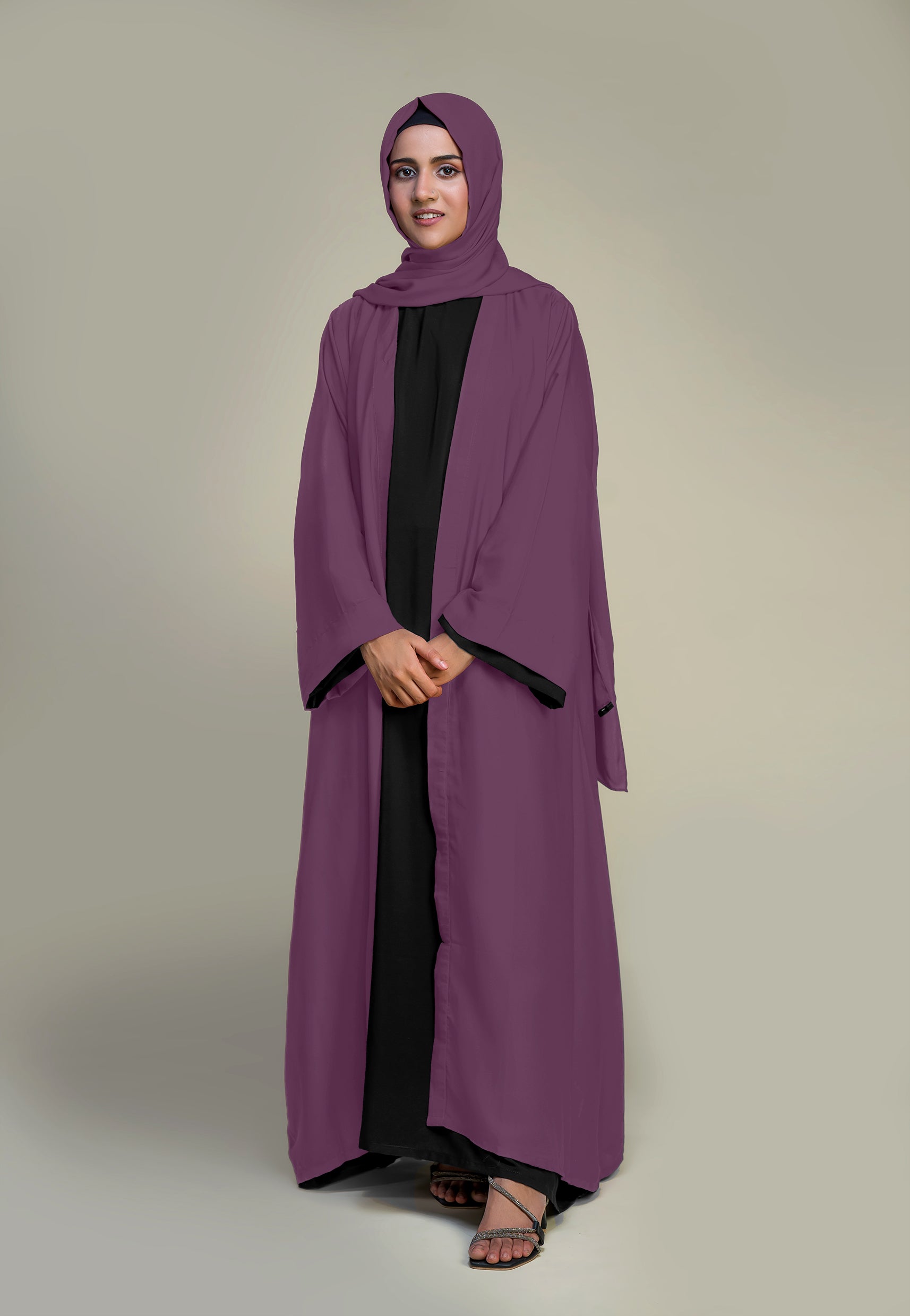 Kimono Abaya - Purple