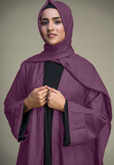 Kimono Abaya - Purple