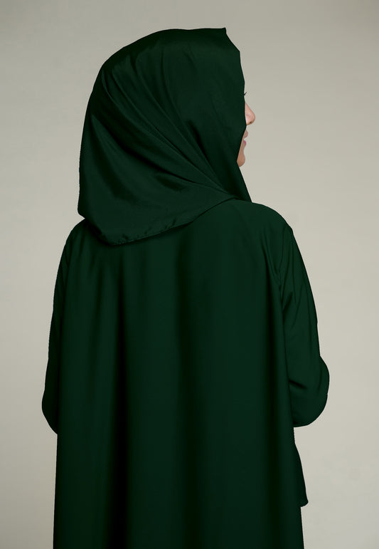 Splendor Abaya - Dark Green