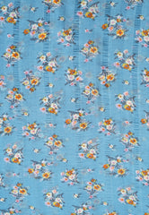 Blooming Garden Hijab - Blue