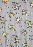 Blooming Garden Hijab - Ash Grey