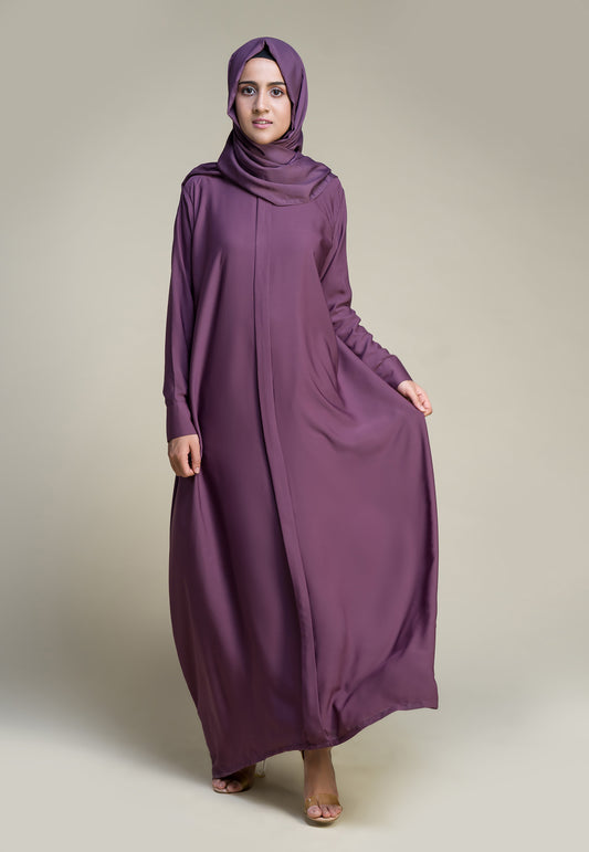 Splendor Abaya - Purple