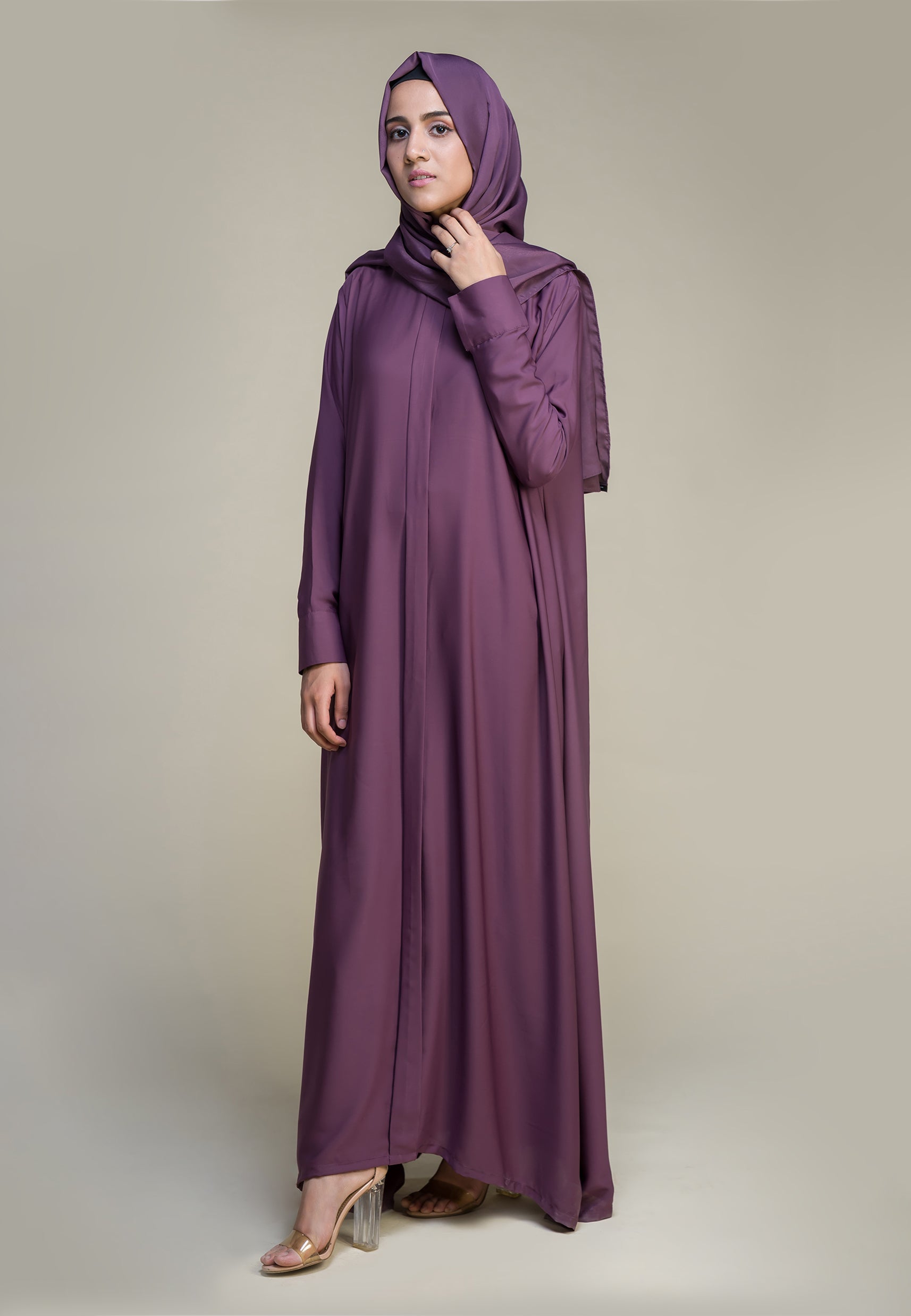 Splendor Abaya - Purple