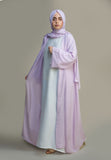 Kimono Abaya - Lilac