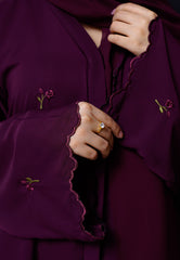 Mulberry Bloom Abaya