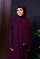 Mulberry Bloom Abaya