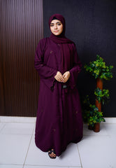 Mulberry Bloom Abaya