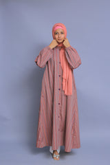 Safiya Stripe Abaya