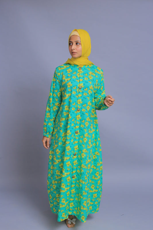 Noor Flower Abaya