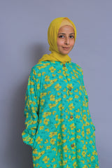Noor Flower Abaya
