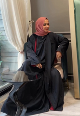 Glacier Inside-Out Abaya