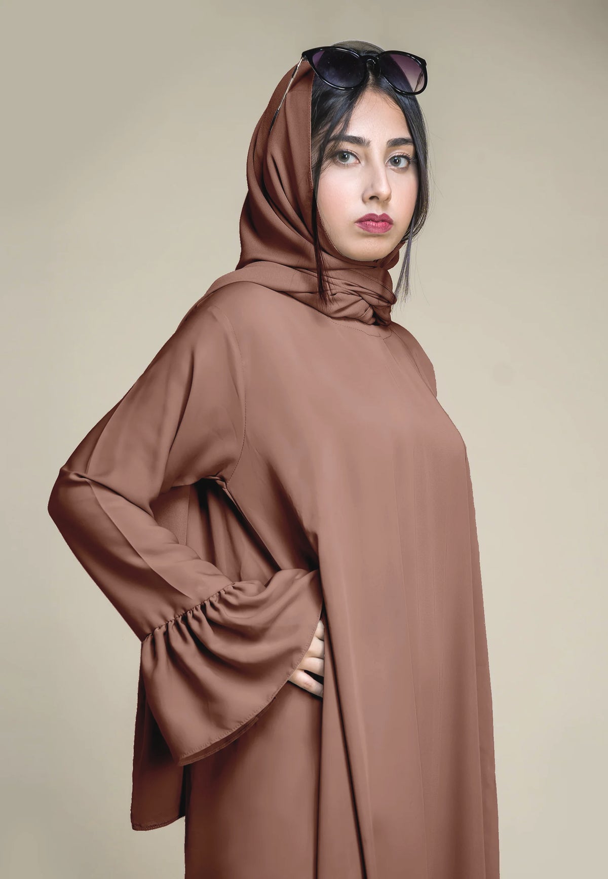 Meadow Abaya - Caramel