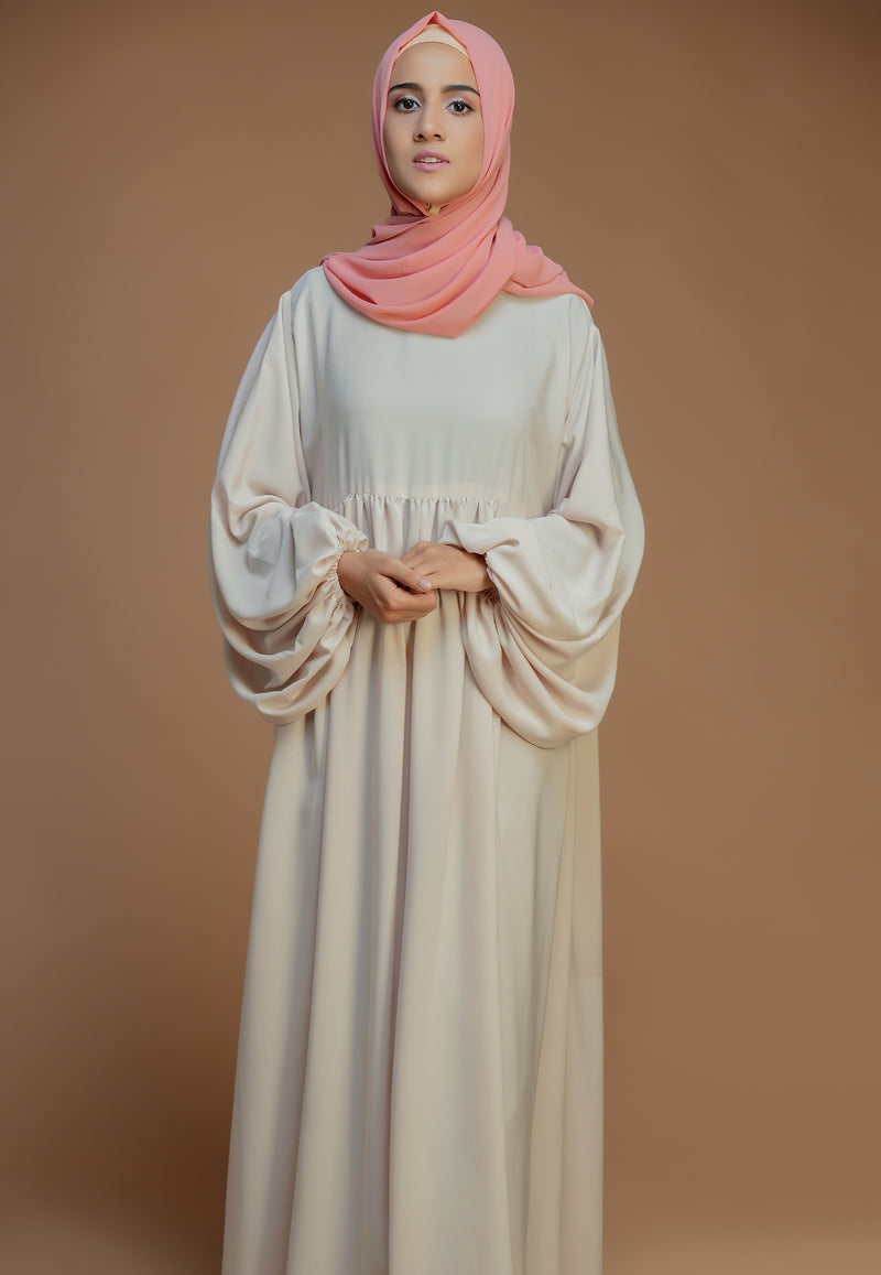 Fantasy Abaya - Beige