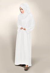 Abaya Inner Dress - White