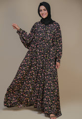 Lunar Rose Abaya