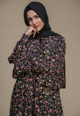 Lunar Rose Abaya