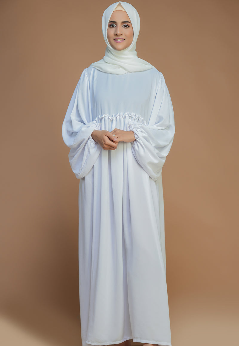 Princess Abaya - White