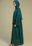 Princess Abaya - Dark Green